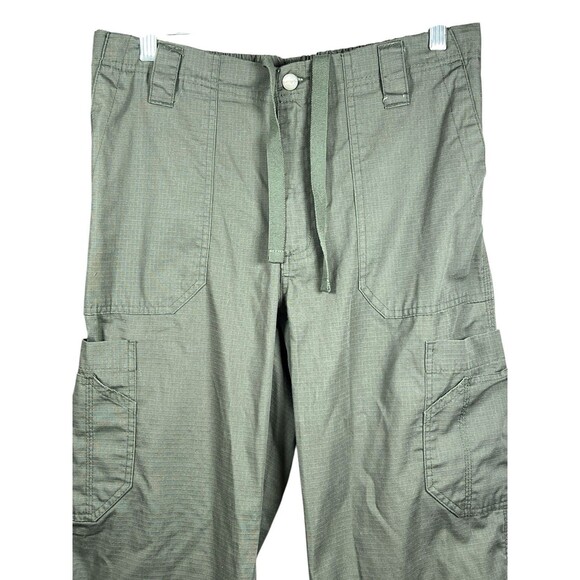Carhartt Men’s L Tall Ripstop Bootcut Cargo Scrub Pants Healthcare Utility - Picture 2 of 12